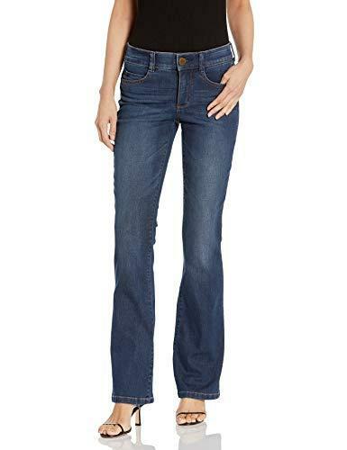 Vintage America Blues Damen F'ab Body Sculpt Boot Cut Denim Jeans, Moon Lit, 14 - Bild 1 von 2