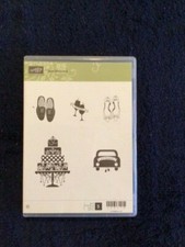 Stampin Up Stamp Set - Just Married - New, In Original Packaging