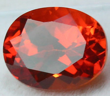 Natural 6.90 Ct Certified Tanzania Orange Tanzanite 11x9 MM Oval Unheated Gems