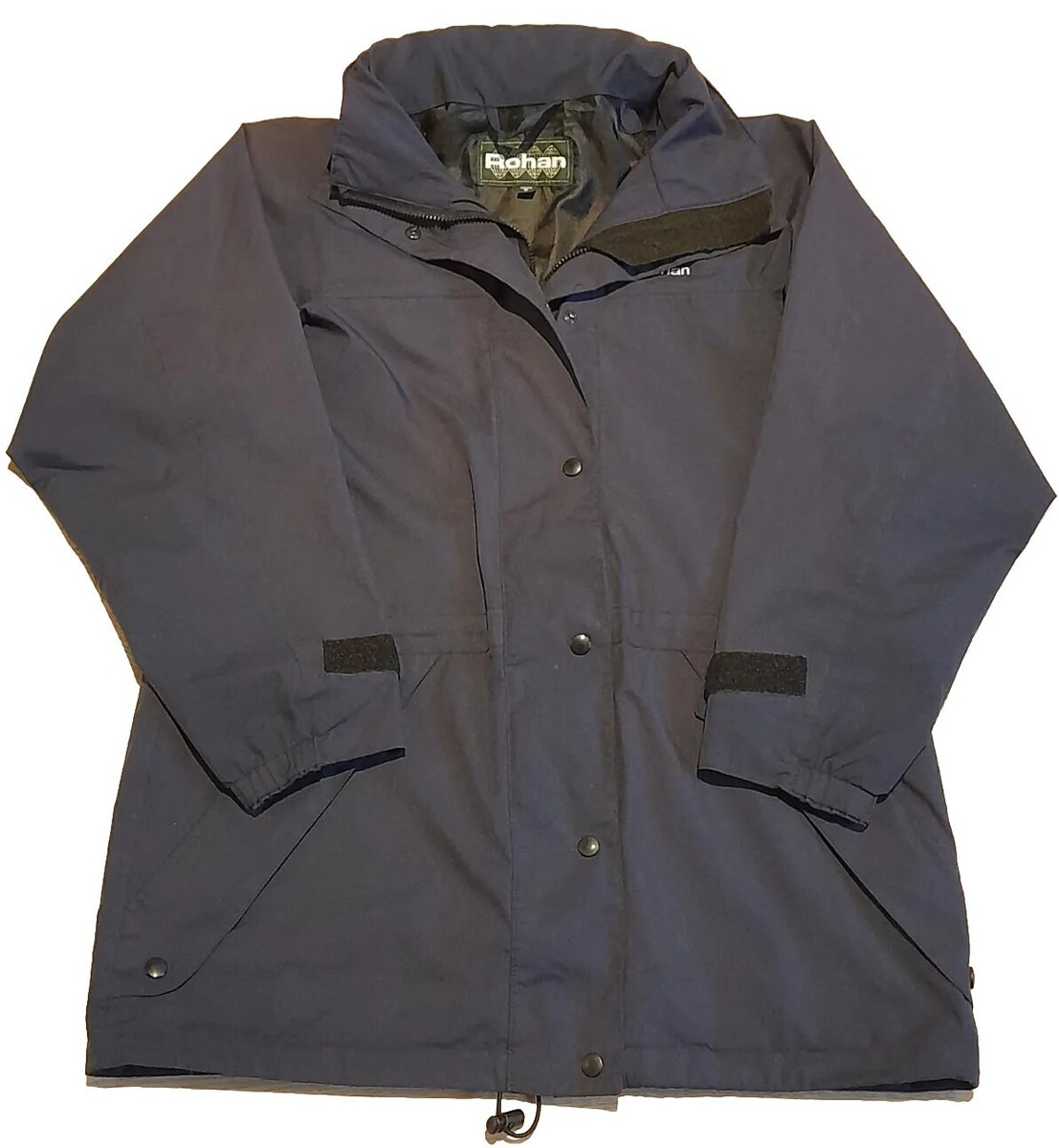 ROHAN SPECIAL ATLAS Ladies BLUE WATERPROOF JACKET Size Small Excellent  Condition