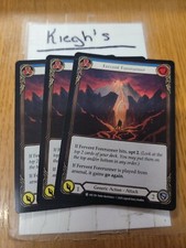 Flesh And Blood - Fervent Forerunner x3 *ARC184 - Blue*