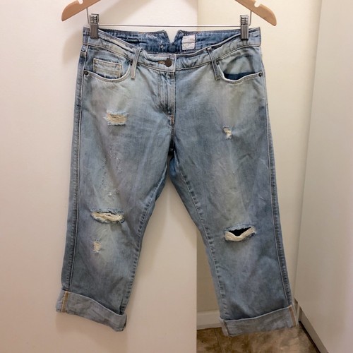 BOYFRIEND Ripped CROPPED Jeans | eBay