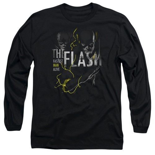The Flash "Bold Flash" Pullover Hoodie, Sweatshirt, Long Sleeve T-Shirt - Picture 10 of 10