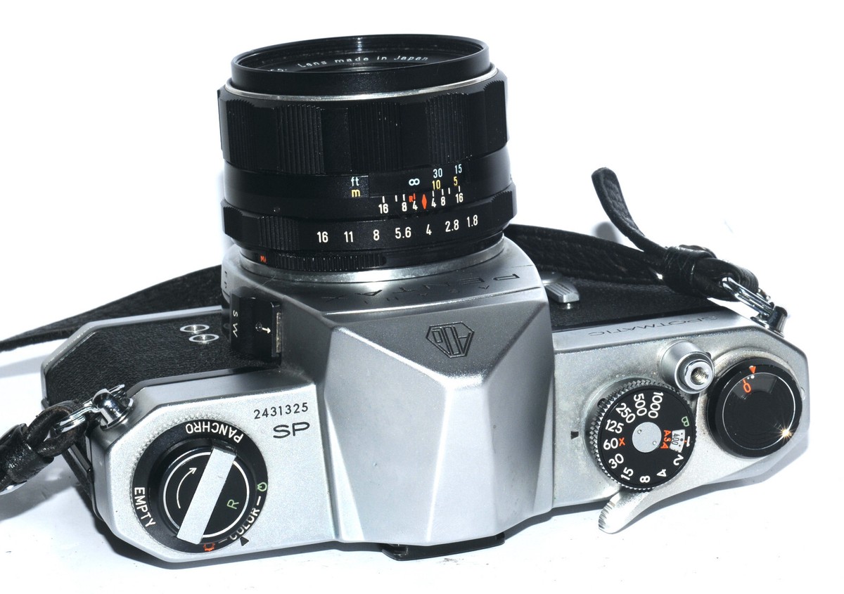 Asahi Pentax Spotmatic SP W/Super-Takumar f/1.8 55mm And