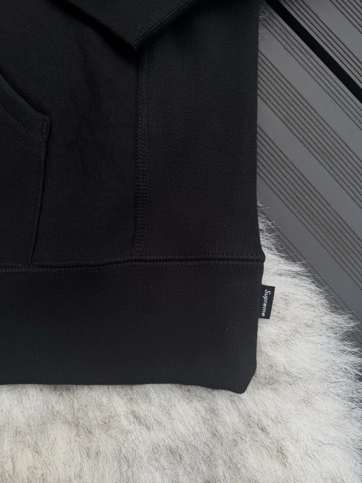 Felpa con cappuccio Supreme Box Logo 2024 NLack Taglia Large L Cappuccio Bogo