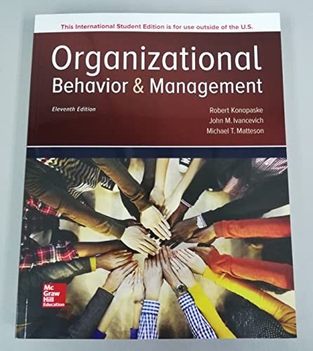 ISE Organizational Behavior and Management (COLLEGE IE OVERRUNS)