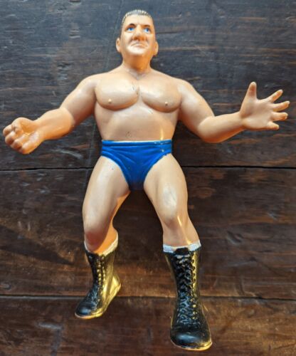 Vintage 1986 WWF LJN Bruno Sammartino Superstar Wr...