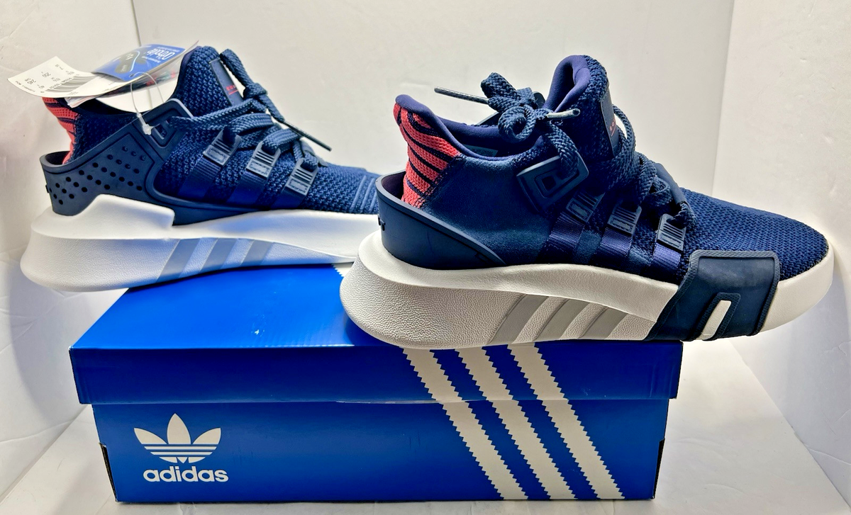 Adidas EQT Basketball Shoes/Sneakers Art#CQ2996 Navy Blue/Coral