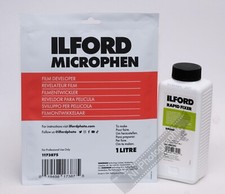 Ilford Microphen, Rapid Fixer Black & White Powder Film Developer Kit TRACKED 48