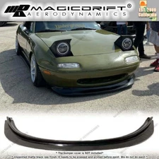 For 90-97 Mazda NA Miata MX-5 MDA Style Front Bumper Lip Chin Spoiler Splitter