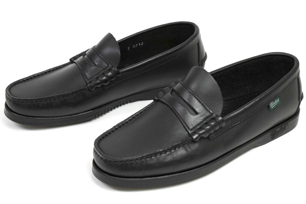 Paraboot Loafers CORAUX NOIRE-LIS NOIR UK5 23.5cm or UK6 24.5cm | eBay Paraboot Loafers CORAUX NOIRE-LIS NOIR UK5 23.5cm or UK6 24.5cm | eBay