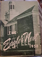 1958 Lord Baltimore High School Ocean View Delaware "Eagle's Nest"