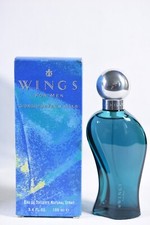 Vtg 1992 Wings by Giorgio Beverly Hills for Men, Eau De Toilette Spray, 3.4oz