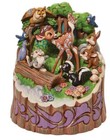 Jim Shore Disney Traditions 'Forrest Friends' Bambi Carved by Heart 6010086
