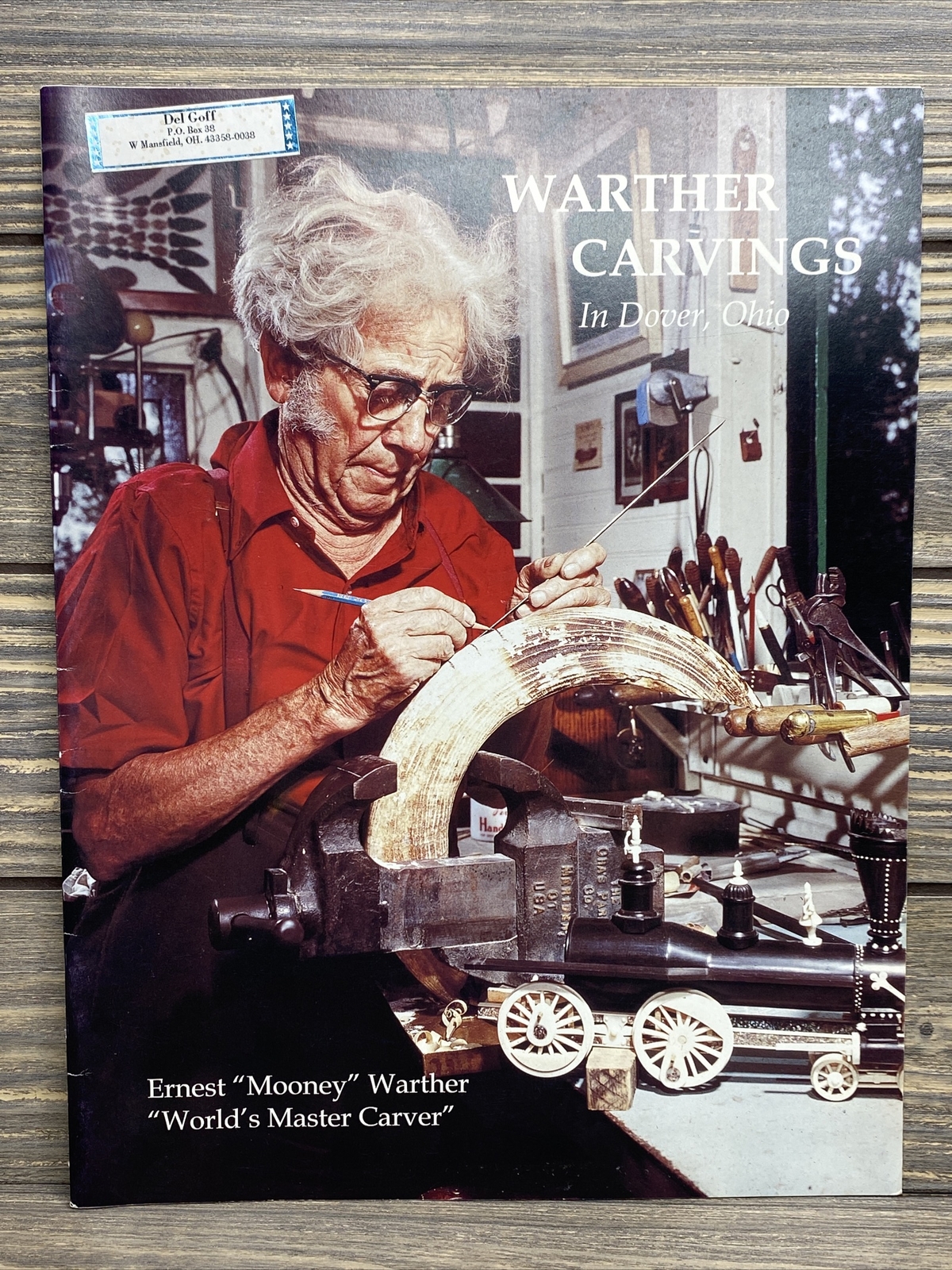 Vintage Souvenir Travel Brochure Warther Carvings Dover Ohio eBay