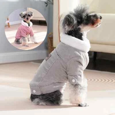 MARKENLOS Winter warme Kleidung für kleine Hunde und Katzen Fleece Mantel Chihuahua