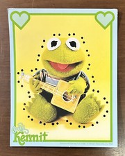 Vtg Jim Henson's Muppet Babies Sewing Cards By Colorforms