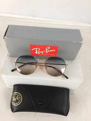 Excellent Ray-Ban Jack Sunglasses, Arista Gold Frame, Clear