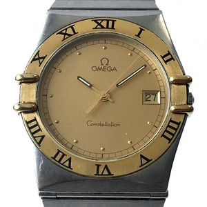 OMEGA Constellation Cal 1438 Multicor Folheado A Ouro Prata Esterlina  Quartzo bateria substituída [e0219] | eBay