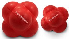 2-Pack Rubber Reaction Bounce Balls for Hand-Eye Coordination  Agility Training