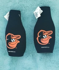 BALTIMORE ORIOLES 12 oz 2 pack KOOZIE INSULATED BOTTLE HOLDER BRAND NEW