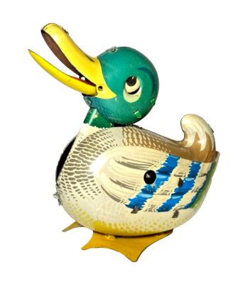 VINTAGE TIN WINDUP DUCK GERMANY GES GESCH | eBay