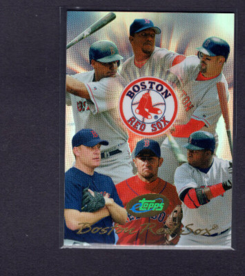 2004 TOPPS eTOPPS BOSTON RED SOX #115 PEDRO MARTINEZ/DAVID ORTIZ/MANNY/NOMAR SP