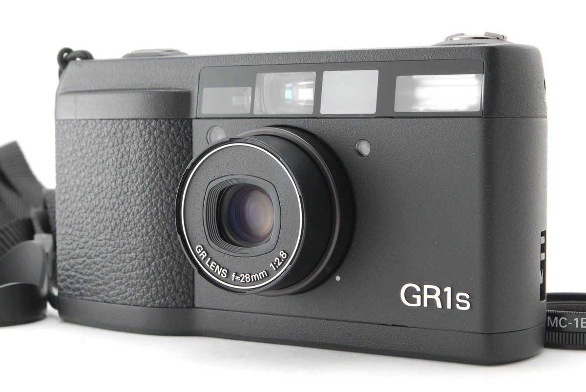 Lens Ricoh Gr Gr1v RICOH GR1s Black Film Camera [Used] From JAPAN