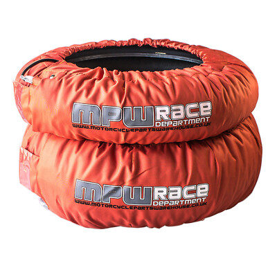 MPW Race Dept Analoge Reifenwärmer Superbike 120 / 180-190 - (Orange)