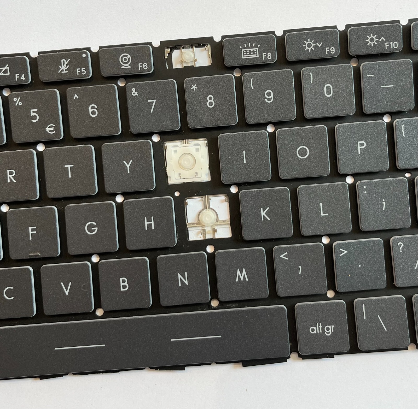 MSI Modern 15 A10M MS-1552 US Keyboard One Key Cap + Hinge V194222CK2 ...