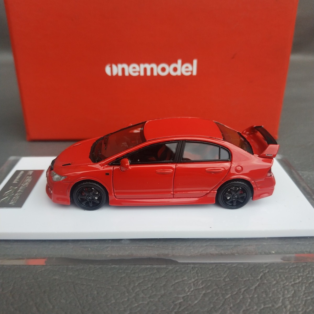 ワンモデル 1/64 ホンダ シビック FD2 無限 RED ONE MODEL 1:64 Honda Civic Type R FD2 Mugen RR Red | eBay