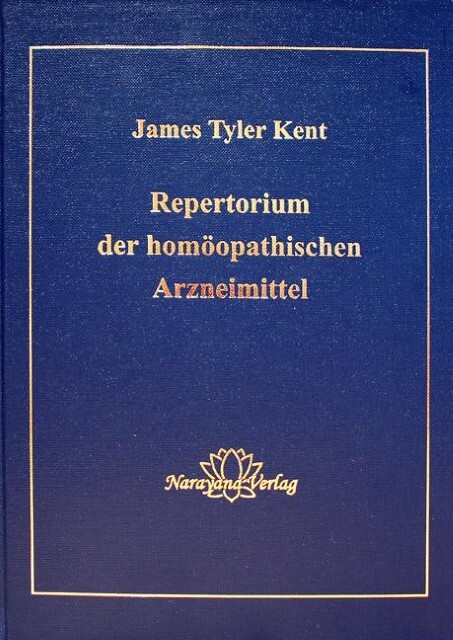 Thumbnail - Repertorium Der Homöopathischen Arzneimittel James T Kent