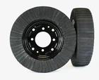 1 TAILWHEEL FOR ROTARY CUTTER TIRE, 4" X 8"X15" BUSH HOG WHEEL MOWER TRAIL WHEEL