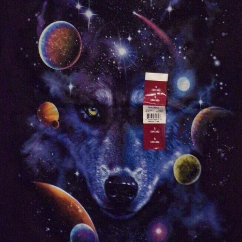 Camiseta SPACE WOLF para hombre ~ Tallas surtidas para hombre ~ NUEVA con etiqueta - Imagen 2 de 2