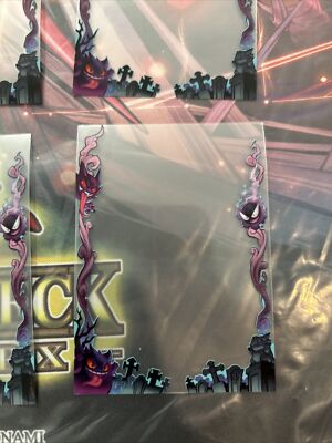 15x MANA MOON Gengar Haunter Gastile Border Double Sleeves / Amanda LaPalme