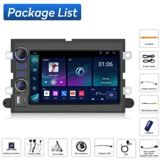 8CORE 64G For Ford F150 2004-2008 Carplay Android Stereo Radio WiFi GPS NAVI fm