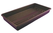 Seed Tray For Seed Starting 22'' X 10.5'' X 2.5'' Black