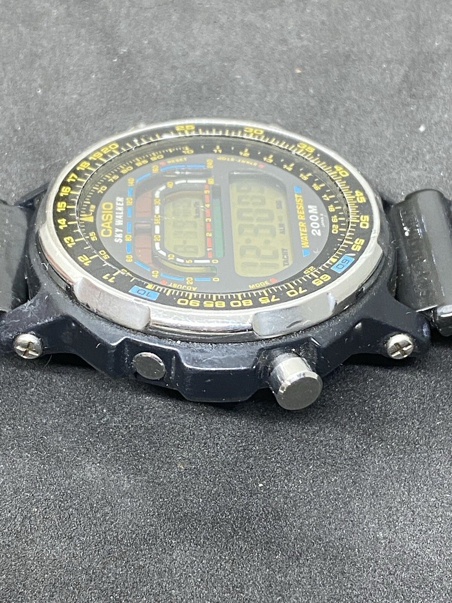 Vintage Casio DW-401 Sky Walker 200M Authentic Band Men Vintage Casio DW-401 Sky Walker 200M Authentic Band Men