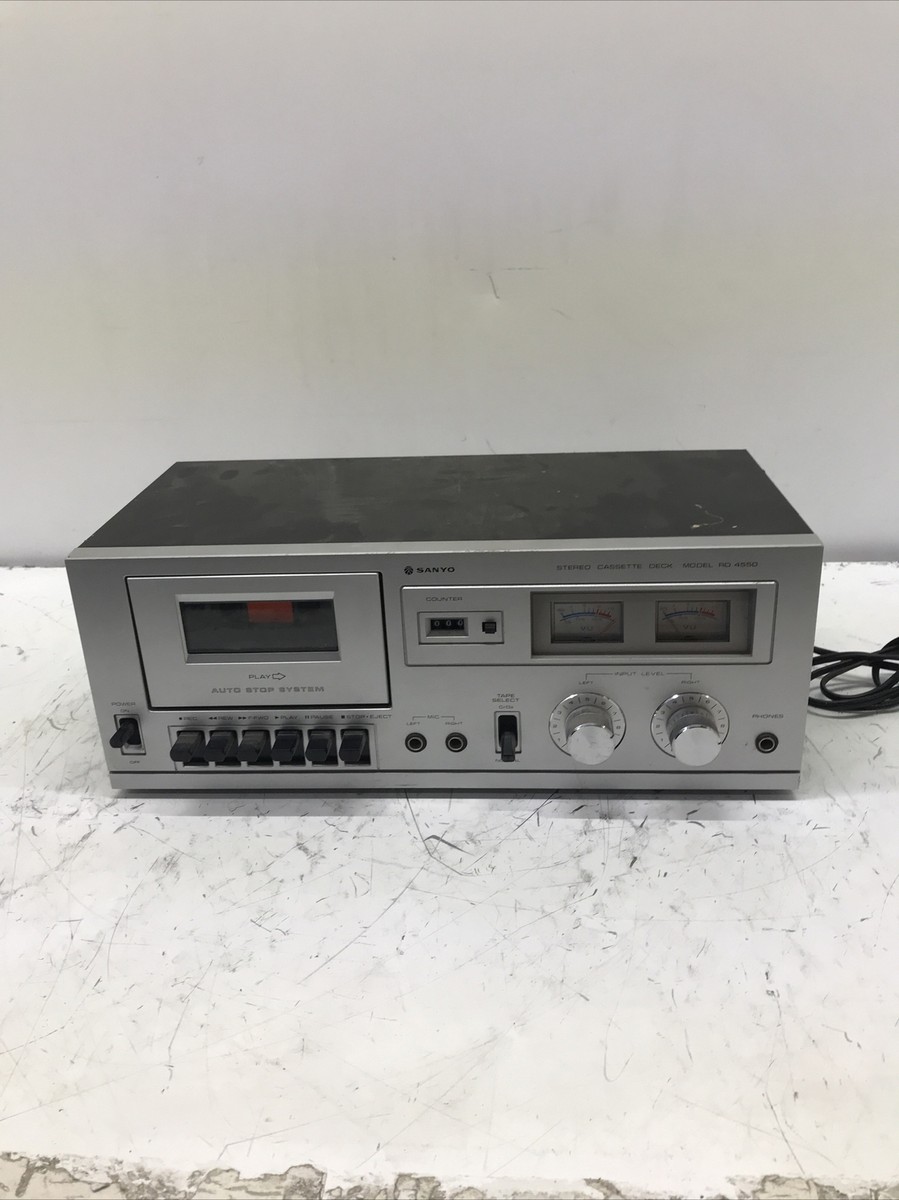 Sanyo Stereo Cassette Deck RD 4550 | eBay