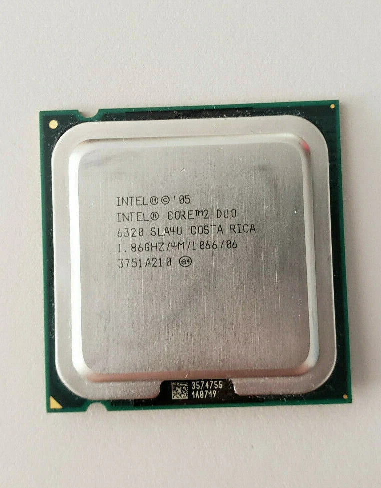 Intel Core 2 Duo E6320 Single Core Processors 1066 MHz Bus Speed 2