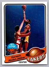 1979-80 TOPPS #10 KAREEM ABDUL-JABBAR LAKERS