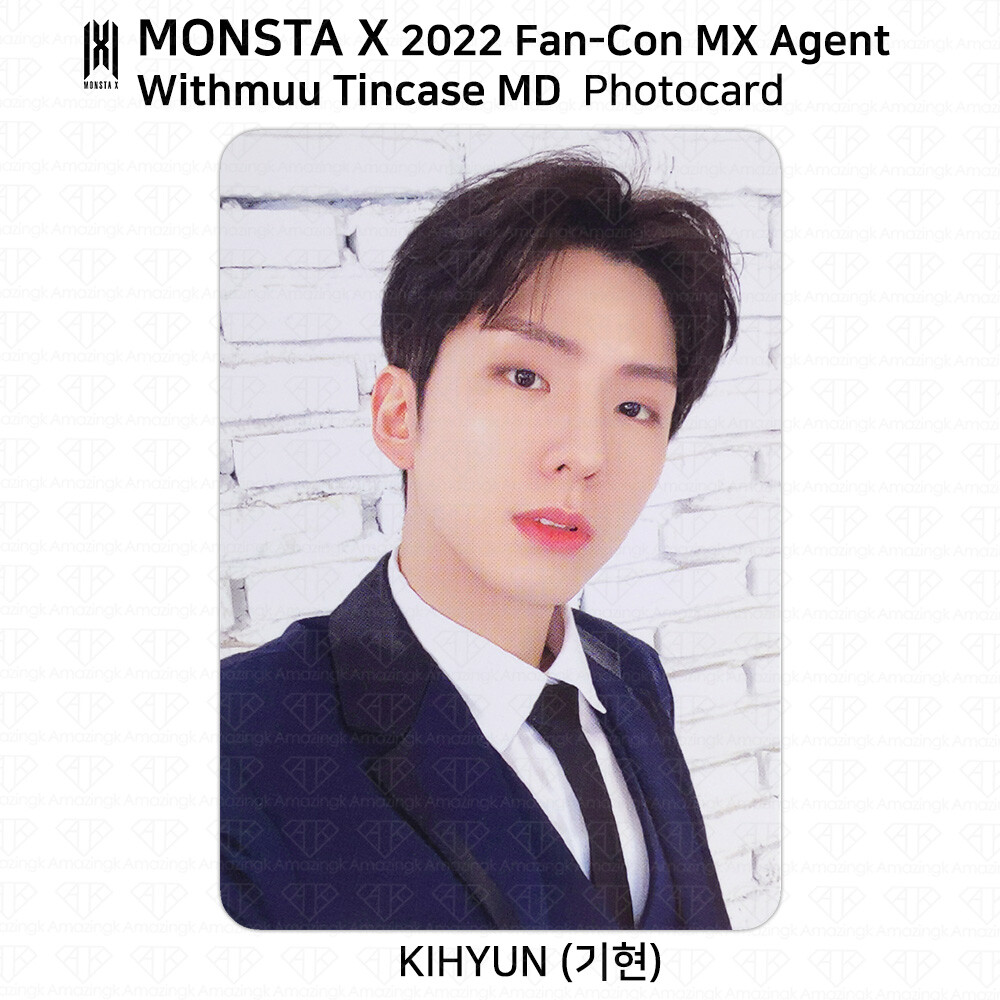Monsta X 2022 Fan-Con MX Agent Official MD Withmuu Photocard KPOP