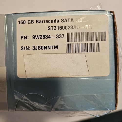 Seagate 160GB SATA Barracuda 7200 RPM 3.5" ST3160811AS Hard Drive Storage NEW - Picture 9 of 11
