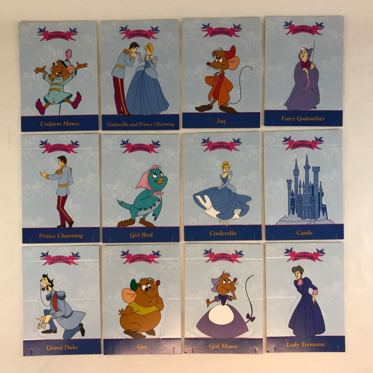 DISNEY CINDERELLA (SKYBOX/1995) Complete Card Set w/ POP