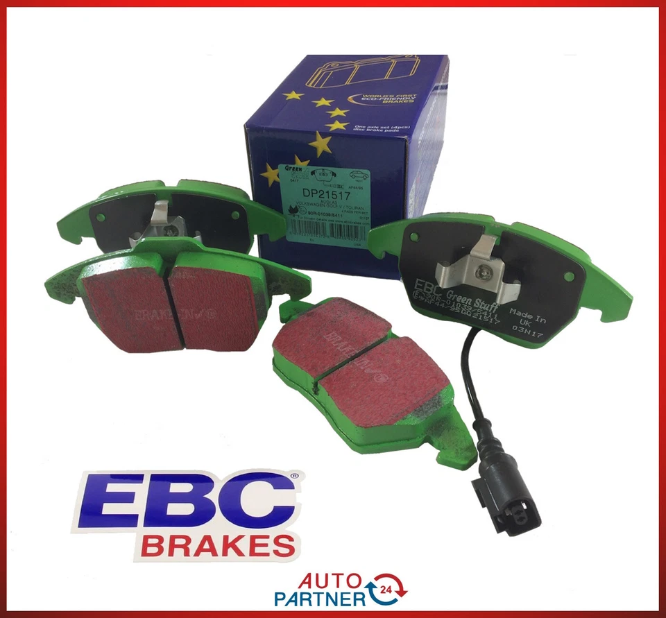 EBC Greenstuff Bremsbeläge DP21517 Vorn für VW Golf 5 Audi A3 8P - Bild 1 von 1