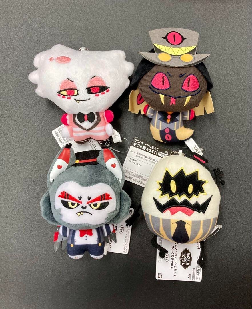 Hazbin Hotel Plush Doll Vol.2 Complete Set of 4 BANPRESTO