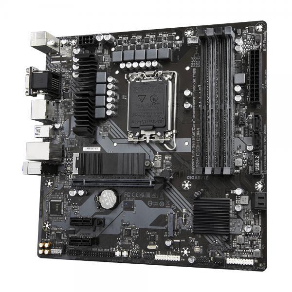 Gigabyte B760M DS3H DDR4, Intel, LGA 1700, IntelÂ® CeleronÂ®, IntelÂ® Coreâ„¢ i3