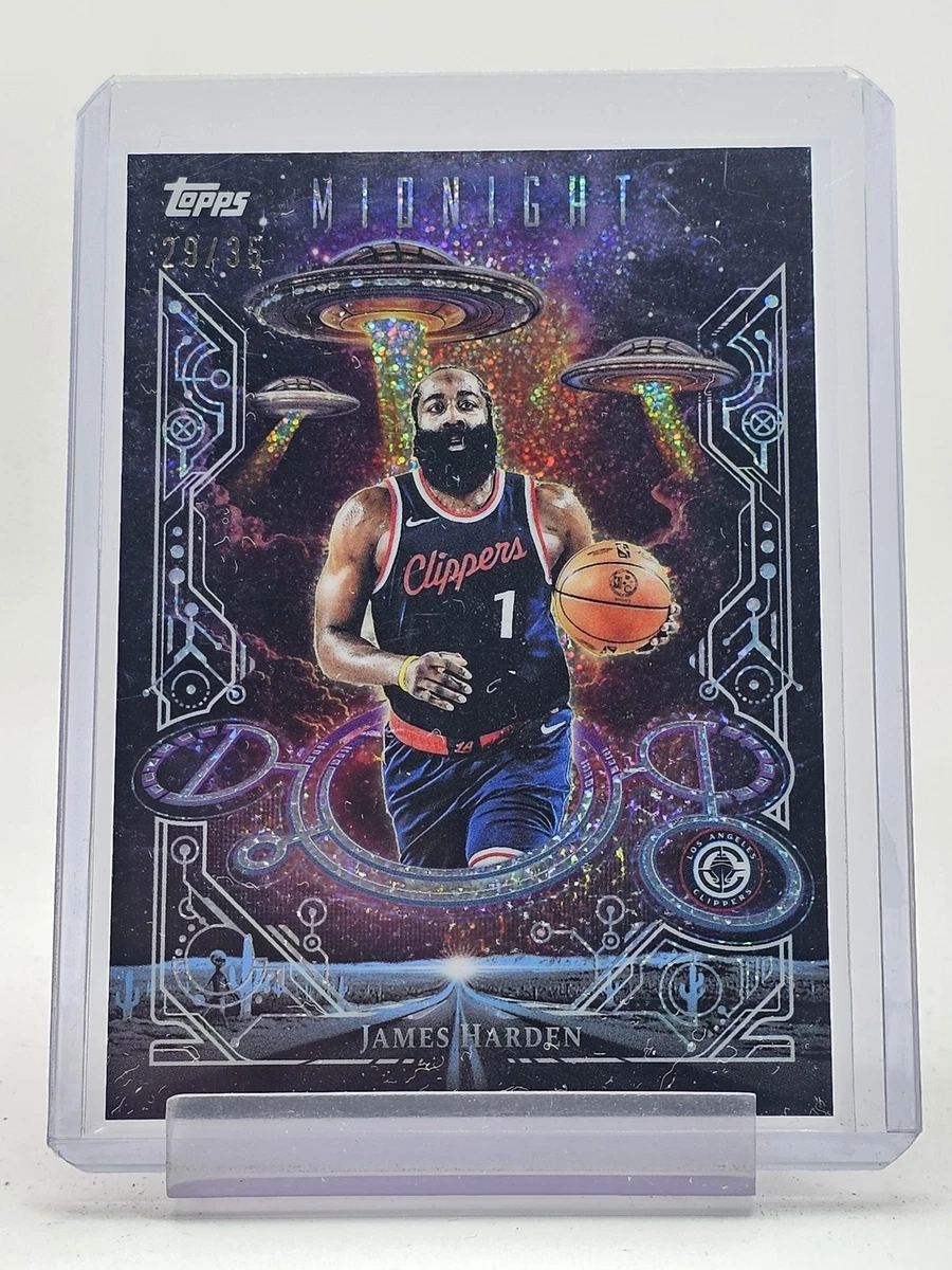Topps James Harden Basketball Serial Numbered Sports Trading Cards
