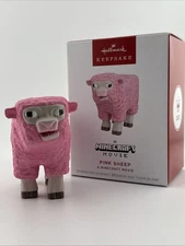 Hallmark Keepsake 2025 Pink Sheep Minecraft Movie Ornament