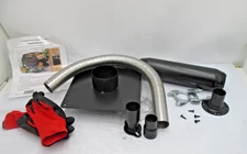Extension Muffler w/Wall Mounting Kit Generator Exhaust - Universal Fit